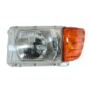 Headlight, left for Mercedes R107 with headlamp leveling