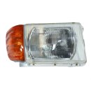 Headlight, right for Mercedes R107 with headlamp leveling