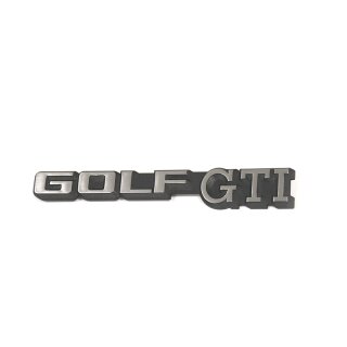 Schriftzug für Golf GTI bis 1987