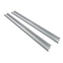Grey door sill rail cover set for Mercedes 124 Coupe
