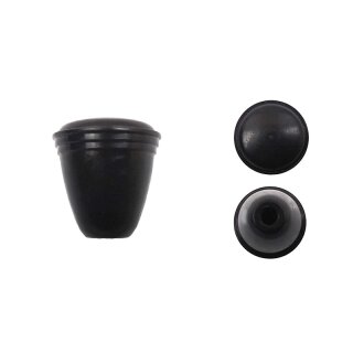 Button, black for VW Beetle headlights and wipers