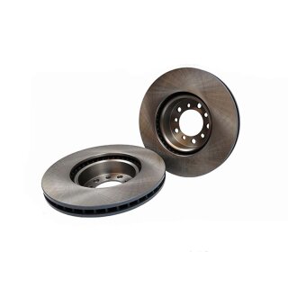 Front brake discs 300mm, ventilated for Mercedes W126