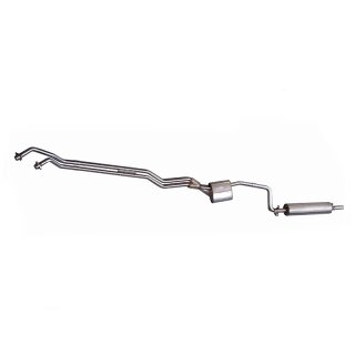 Stainless steel exhaust for Mercedes W114 250C