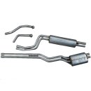 Stainless steel exhaust for Mercedes W114  280CE / 280E