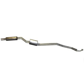 Stainless steel exhaust for Mercedes 250SE / 280SE