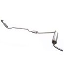 Stainless steel exhaust for Mercedes 220S / SB