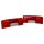 Red glass set for Mercedes W114 / 115  taillight
