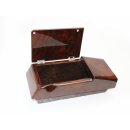 Root wood center console storage box for Mercedes W123