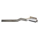 Stainless steel exhaust for Mercedes W114 250CE