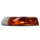 Complete front left turn signal light (clear / yellow)...