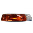 Complete front right turn signal light (clear / yellow) for Porsche 911 SWB up to 07/68