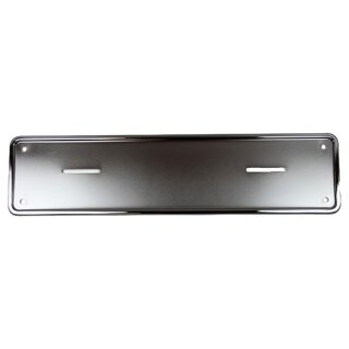 Chrome-plated license plate cover 52cm for Mercedes 190SL and Mercedes Ponton