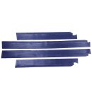 Door sill cover rubber set for Mercedes W115 Color Blue