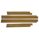 Door sill cover rubber set for Mercedes W115 Color Beige