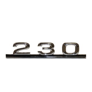 Typenzeichen "230"  für Mercedes W115 W123