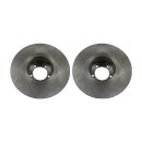 Front brake discs 253mm, ventilated for Mercedes W110 & W111