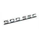 Typenzeichen 500SEC  für Mercedes W126