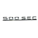 Typenzeichen 500SEC  für Mercedes W126