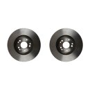Front brake discs 294mm, ventilated for Mercedes W124