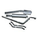 Steel exhaust system for Merccedes W108 W111 Coupe