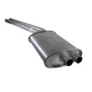 Steel exhaust system for Merccedes W108 W111 Coupe