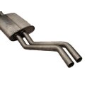 Stainless steel exhaust for Mercedes 280S