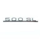 Typenkenzeichen 500SL für Mercedes R107