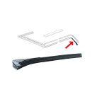 Rear left window guide for BMW E30 Convertible