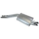 Rear Exhaust muffler for Mercedes SL / SLC up to 8/85