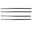 Exterior window sill trim set front and rear for Mercedes W124 saloon