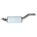 Stainless Rear Exhaust muffler for Mercedes SL / SLC up to 8/85