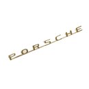 Vergoldeter Schriftzug "PORSCHE" für Porsche 356 A & Speedster
