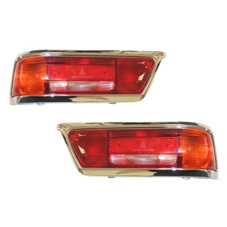 Red / orange Taillight Set 230SL W113 Pagoda