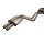 Stainless steel exhaust for Mercedes W116 280S / SE