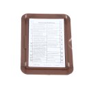 Fuse Box Cover for Mercedes R107 Color Brasil Brown