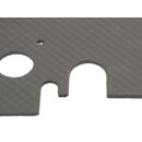 Diamond pattern firewall insulation mat for Mercedes W111...