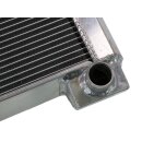 High-performance aluminum radiator for Corvette C2 / C3 year 63-72 for 5.3 5.4 5.7 switches