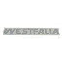 Westfalia Aufkleber in schwarz für T2 / T3 mit...