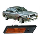 Side indicators right Ø14mm in yellow for BMW E30 from 08.1987
