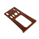 Zebrano wood / real wood dashboard with 7 switches for Mercedes W126 81-86