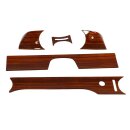 Zebrano wood / real wood set for the dashboard of the Mercedes Benz W115 - 5 pieces