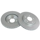 Front brake discs 284mm, ventilated for Mercedes C-Class...