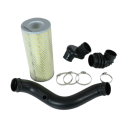 Intake hose at the bottom of the air filter for VW Bus T3...