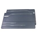 Blue ( dark blue ) door panels with decorative strips for BMW 1602-2002 E10