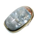 Headlight with Brass ring for Mercedes W198 Roadster