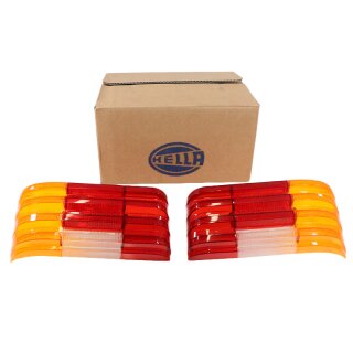 taillight lens set NOS Hella for Mercedes W114 W115