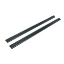 Narrow Sill Plate Set (Black Plastic) OE-style, incl. rubber