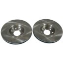 Front brake discs 256mm, ventilated for Opel Astra F Corsa B Tigra A Vectra A