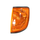 Switch lamp on the left with lamp carrier, yellow for Mercedes W124