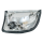 Switch lamp on the left with lamp carrier, white for Mercedes W124